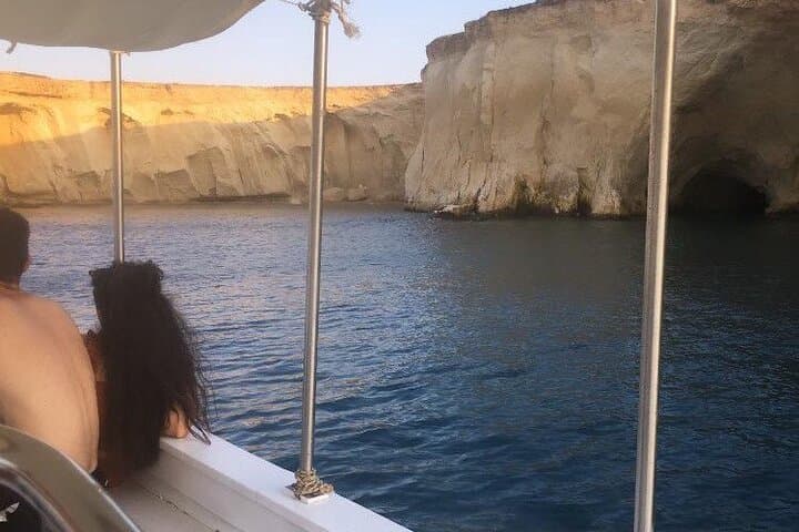 Private boat tour Syracuse Ortigia fruit and prosecco