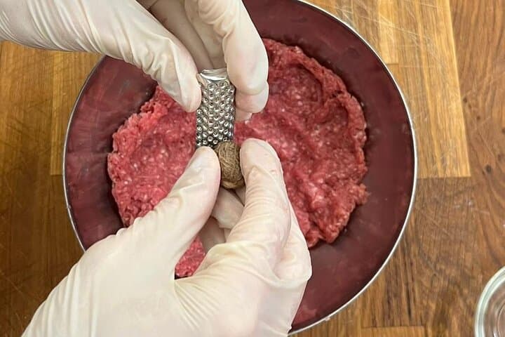 The meatball dough