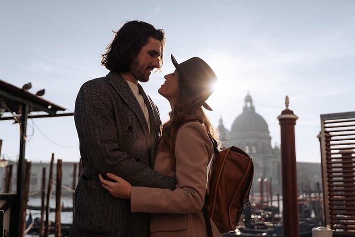Couple photo in Venice by Mauro Grigollo photographer