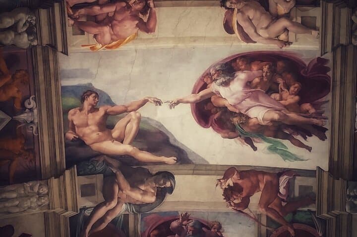 The last judgement sistine chapel