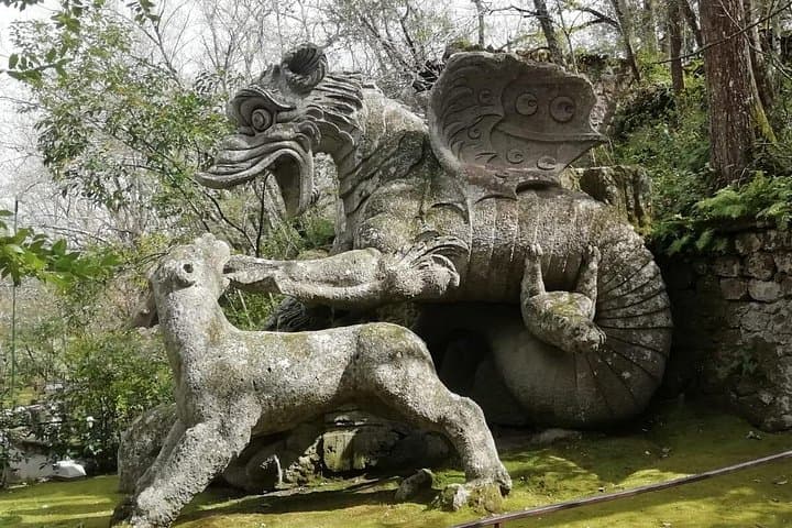 Another sculputure in Monster Park of Bomarzo