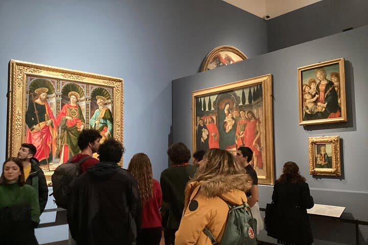 Renaissance paintings at the Accademia Gallery