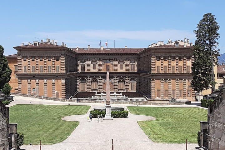 View of the Pitti Palace from the Boboli Gardens