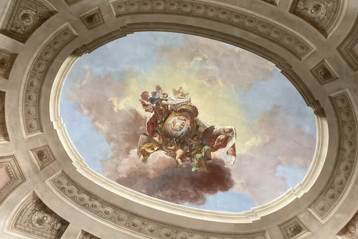Frescoes inside the Accademia