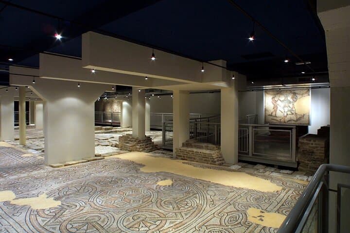 Mosaic floor