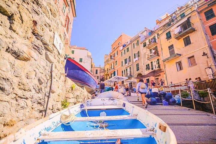 Cinque Terre tour with limoncino tasting from La Spezia Port