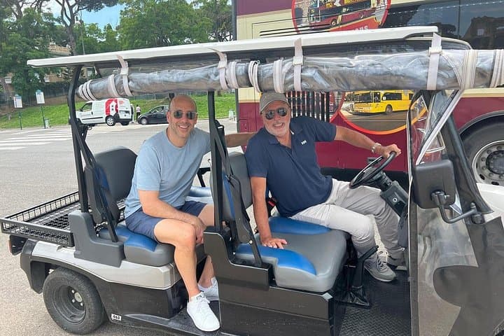 3-Hour Private Tour of Rome with Golf Cart