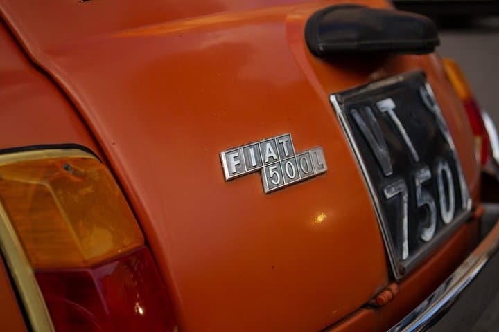 Explore Rome in Style by A Vintage Car Fiat 500