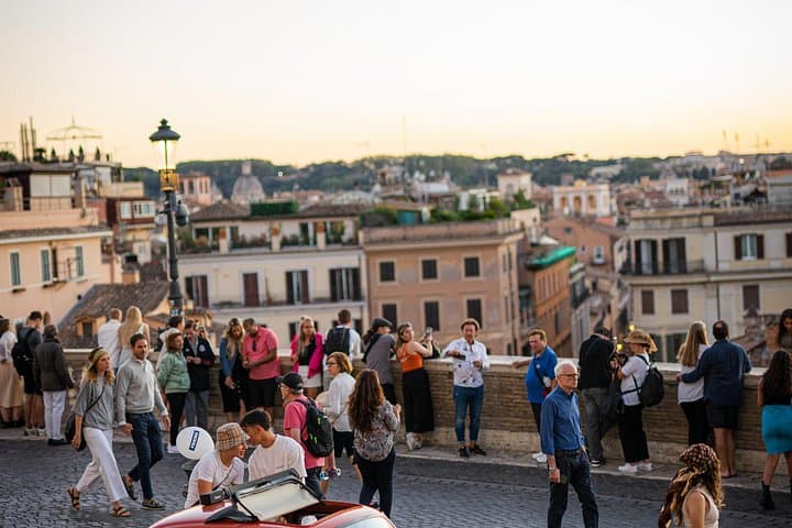 Explore Rome in Style by A Vintage Car Fiat 500