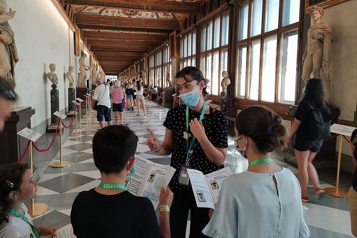 Kids treasure hunt in Uffizi museum Private, timed entry!