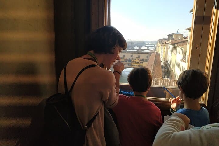 Kids treasure hunt in Uffizi museum Private, timed entry!