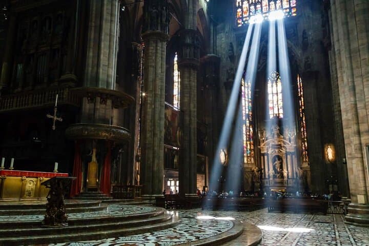 Inside the Duomo Cathedral