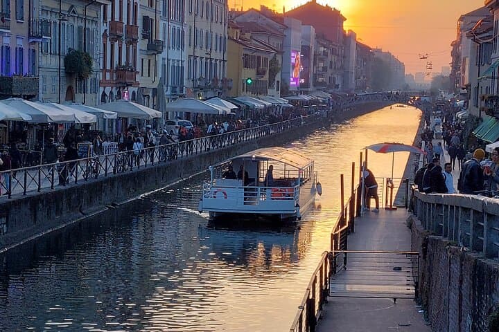 Sunset on the Canal