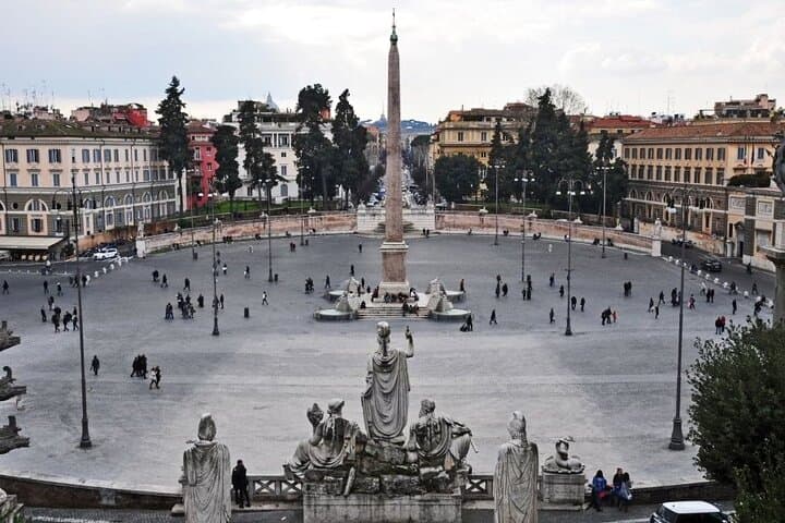People's Square or Piazza del Popolo.