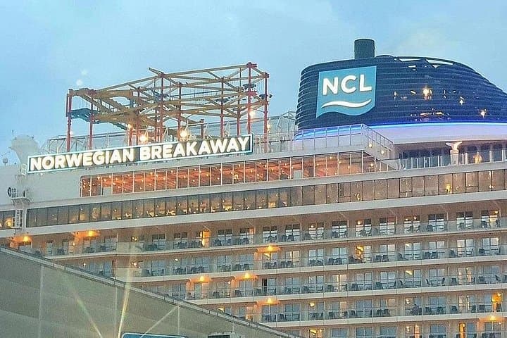 Norwegian Breakaway terminal Cruise line.