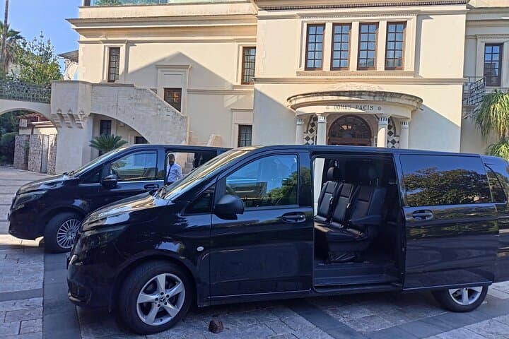 transfer from Falcone Borsellino airport to Palermo or vice versa