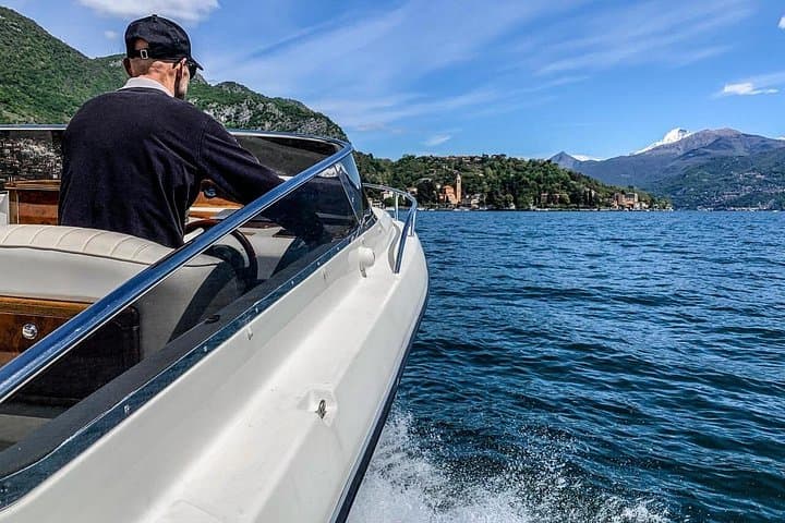 Private boat tour on Lake Como 2H