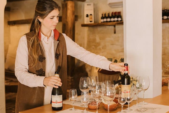 Montevecchio Isolani wine tasting experience