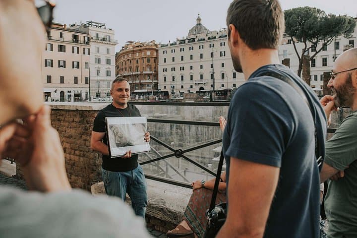 In the Largo di Torre Argentina Square, which is the site where Julius Caesar was assassinated