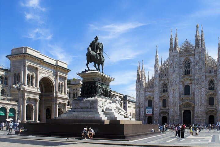 Duomo square Milan