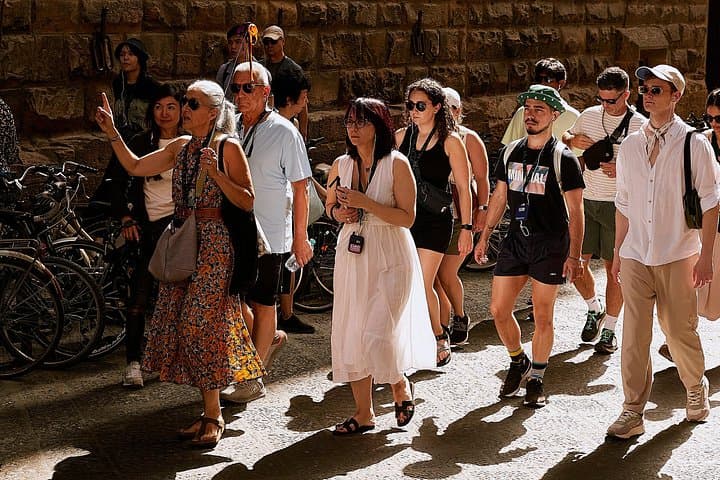 Combo Florence: Walking Tour with the the Accademia Gallery Tour