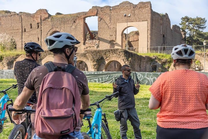 Appian Way & Aqueducts small group e-bike tour(catacombs & food)