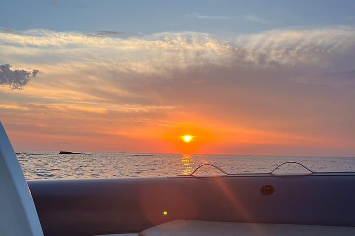 Sunset boat tour along the Costa degli Dei