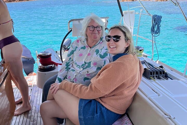 Sailing boat tour in the La Maddalena archipelago