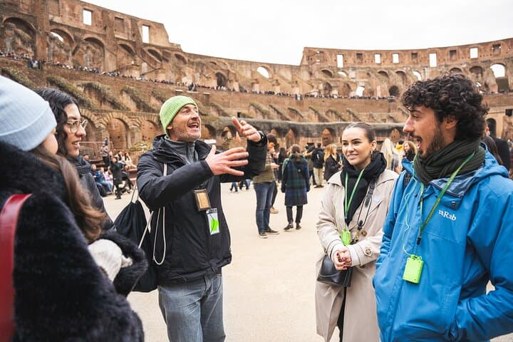 Early Morning Semi-Private Colosseum Express with Arena Access
