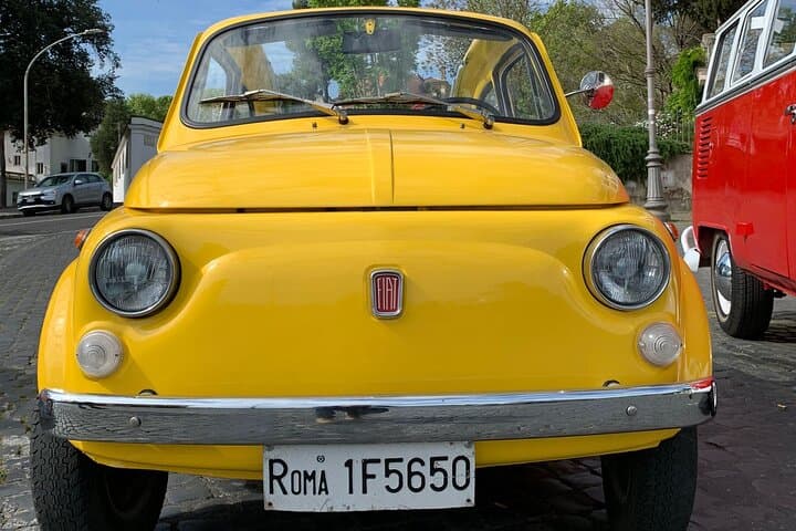 Fiat 500 icon of Italian design