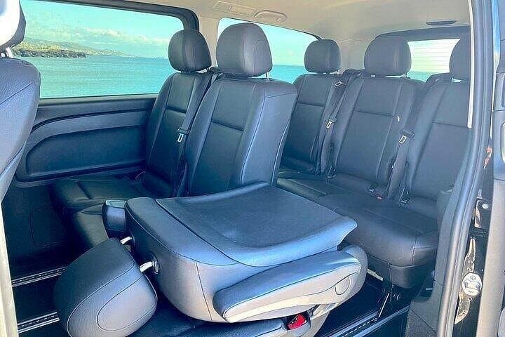 9-seater Mercedes Van interiors