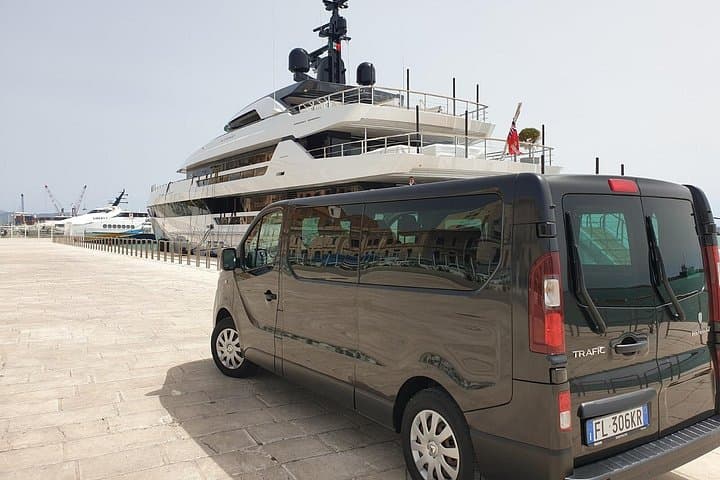 Transfer from Trapani city or port to Palermo Airport