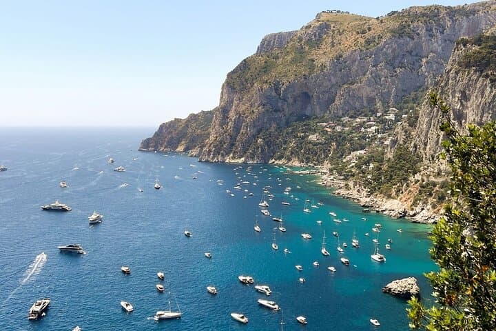 Iconic Capri & Blue Grotto Boat Tour from Sorrento