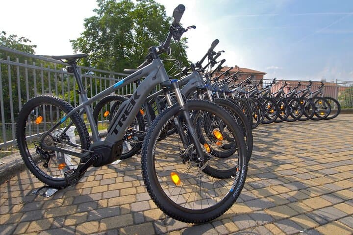 MTB e-bike rental at Equi Terme