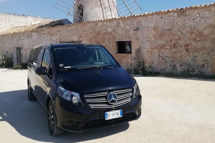 Transfer from Trapani city or port to Palermo Airport