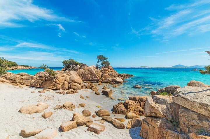From Porto Rotondo: dinghy tour of Porto Cervo's beaches