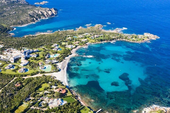 From Porto Rotondo: dinghy tour of Porto Cervo's beaches