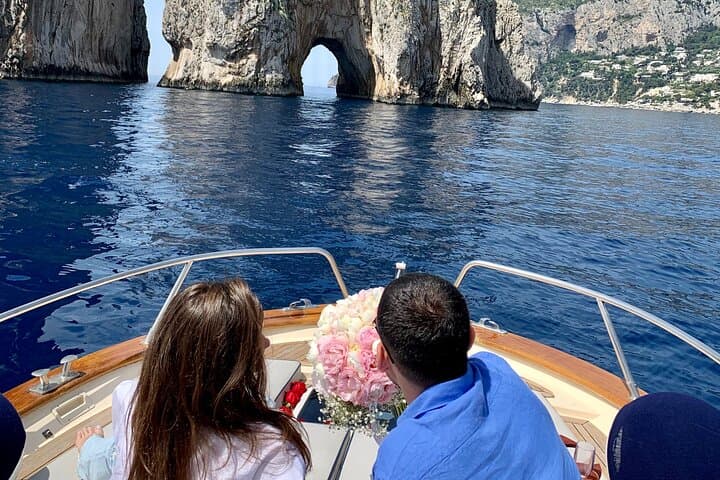 Private Capri Boat Tour from Sorrento, Positano or Capri