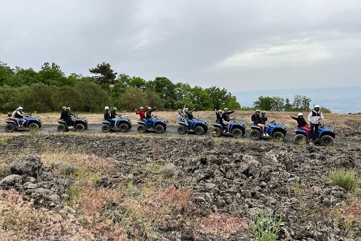 Quad excursion on Etna