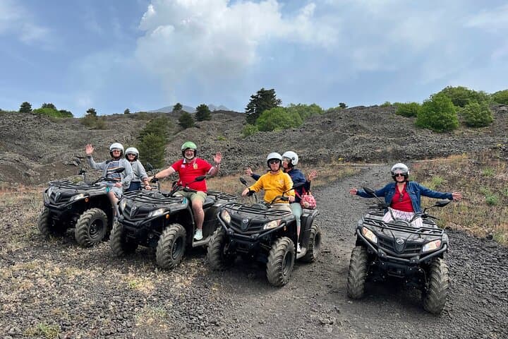 Quad excursion on Etna