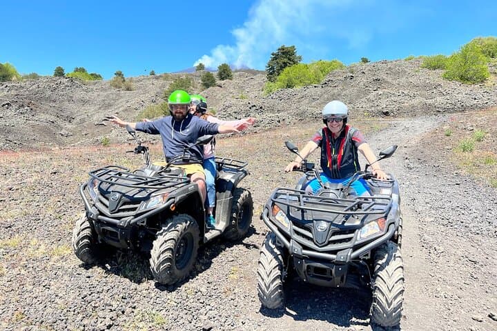 Quad excursion on Etna