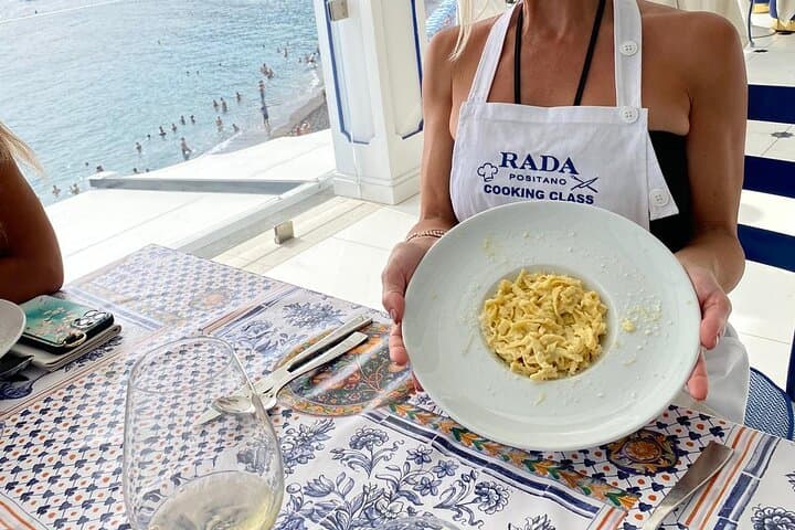 Rada Rooftop Cooking Class in Positano