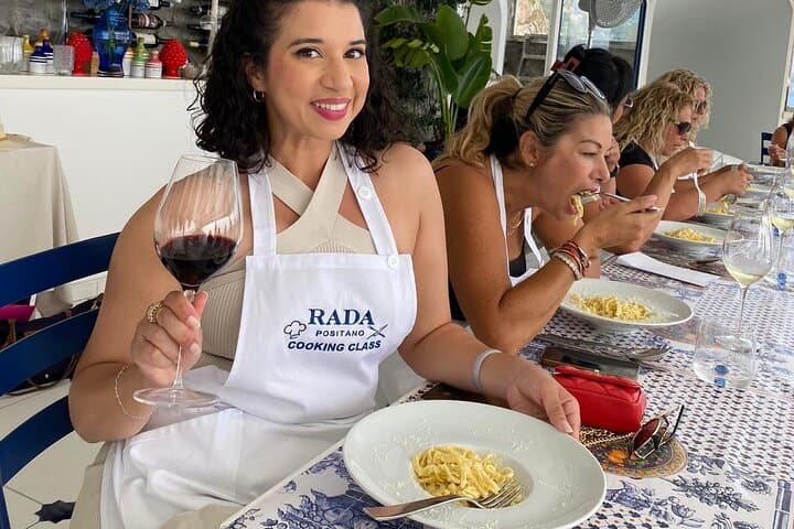 Rada Rooftop Cooking Class in Positano