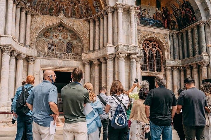 St Mark’s Basilica small-group guided tour with optional Gondola