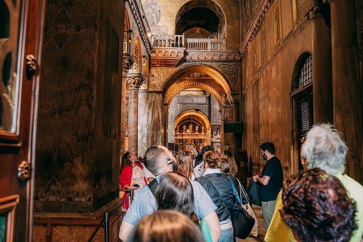 St Mark’s Basilica small-group guided tour with optional Gondola