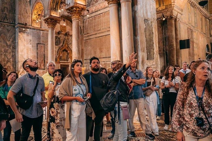 St Mark’s Basilica small-group guided tour with optional Gondola