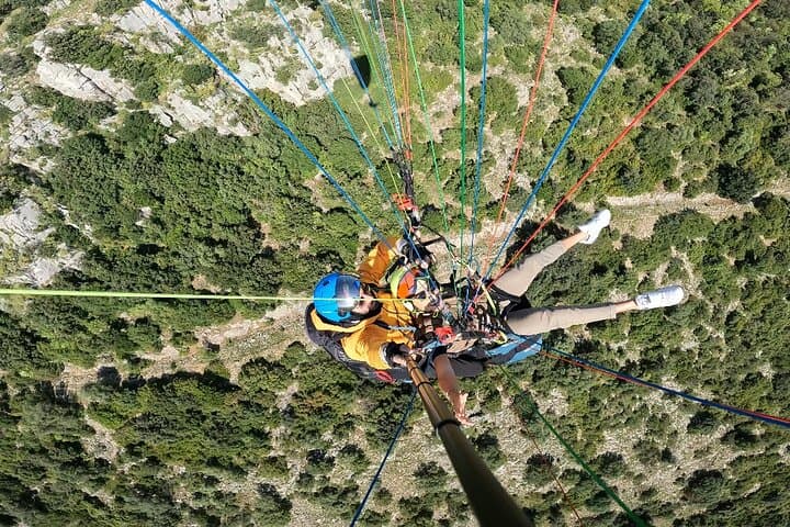 Creative photos in flight