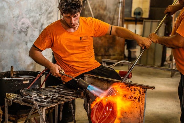 In-depth Guided Tour in a Real Murano Glass Factory