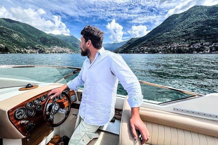 Private Cruise on Lake Como with Luxury Motorboat from 1H to 4H