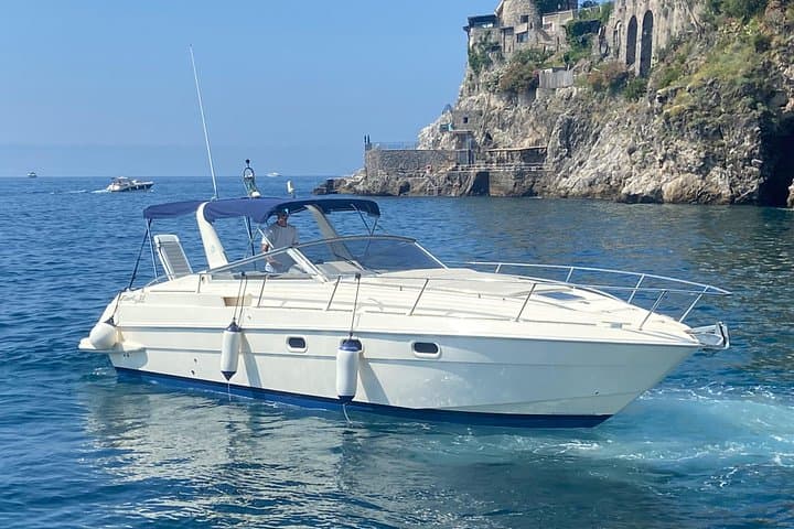 AMALFI COAST and LI GALLI "8h Boat TOUR" from Salerno